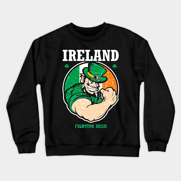 Fighting Irish Crewneck Sweatshirt by Mila46